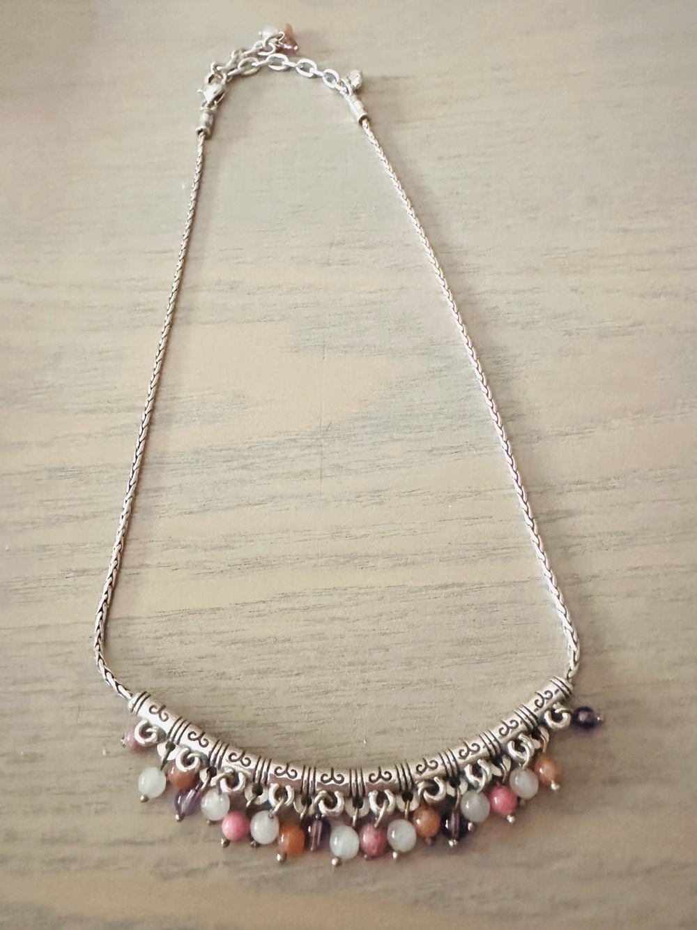 Brighton Figaro Beaded Collar Necklace